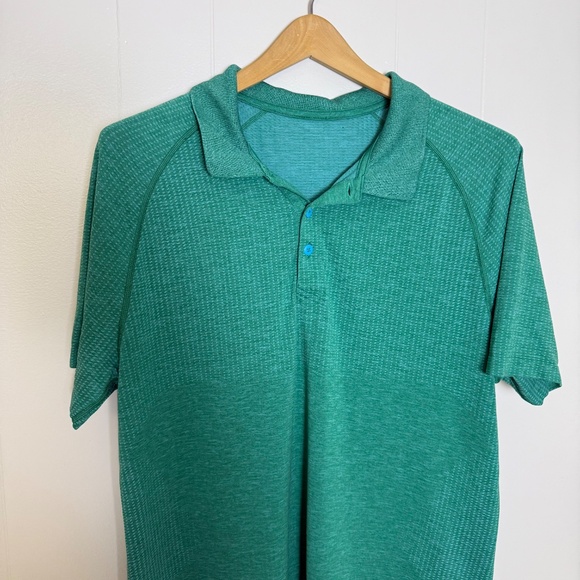 Lululemon Men's Metal Vent Tech Polo Size Large - Picture 3 of 6